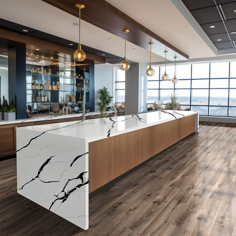 MSI Everlife Andover Blythe Vinyl Flooring in bar